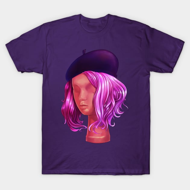 Abigal Cockbane wig T-Shirt by Skutchdraws